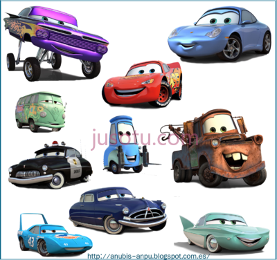 迪士尼汽车,themed parties cars 3rd disney personajes PNG