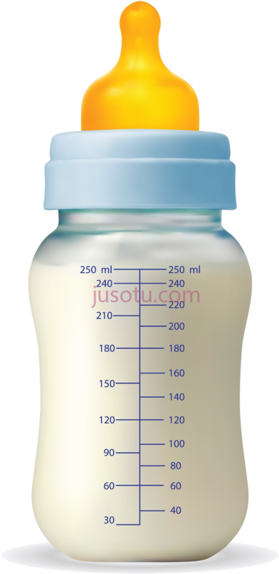 婴儿奶瓶,baby milk bottle PNG