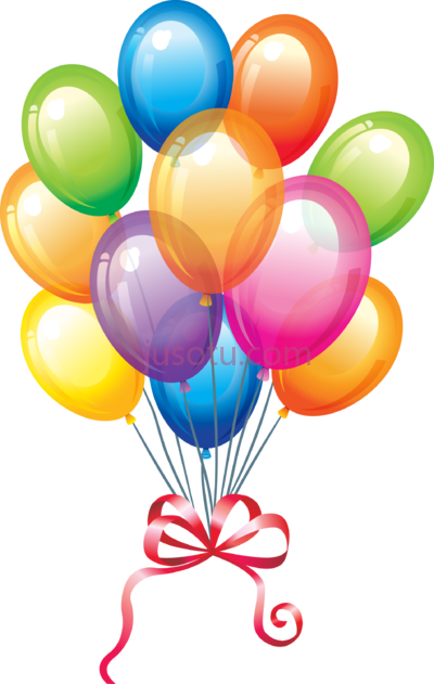 生日气球,globos birthday cake balloons PNG