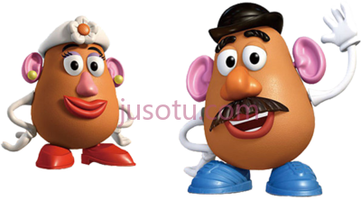 玩具总动员,potato toy story character PNG