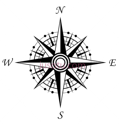 罗盘,compass rose PNG