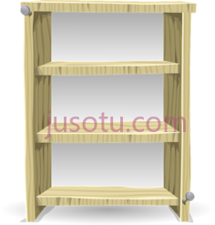 家具书架PNG