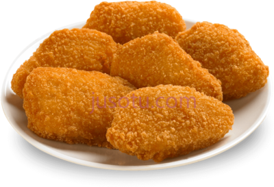 脆皮鸡块,crispy chicken snacks nugget PNG