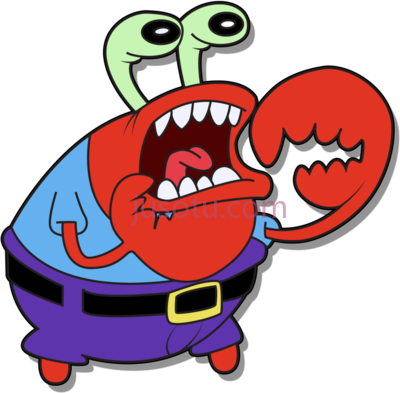 海绵宝宝,cerebrals krabs mr spongebob ai ps PNG