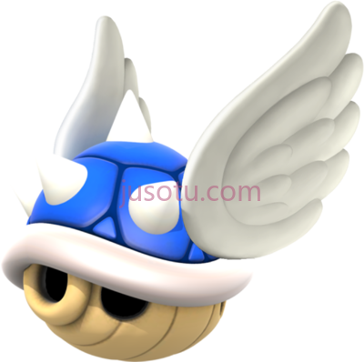 超级马里奥,blue shell mario kart PNG