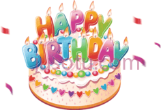 卡通生日快乐蛋糕PNG