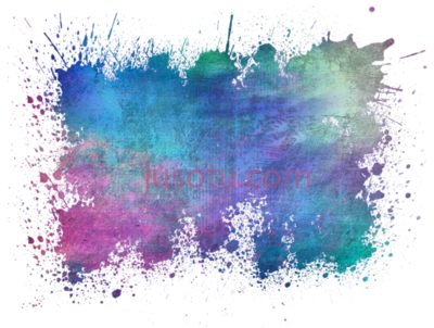 飞溅蓝色,splatter blue spray PNG