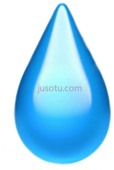 泪滴,tear droplet emoji iphone water blue PNG