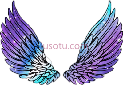 天使之翼,angel wings space galaxy PNG