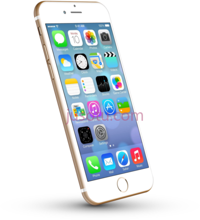 苹果手机,apple iphone 6s plus gold PNG