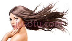 风中吹拂女性头发,hair PNG