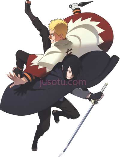 火影忍者,in characters naruto and sasuke adult PNG