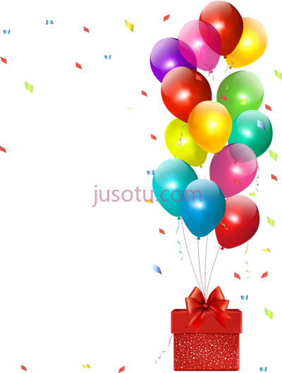快乐气球派对,happy balloons party PNG