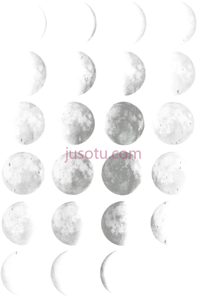 月相,moon phase sassy lockscreen PNG