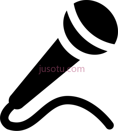 话筒,microphone icon black white PNG