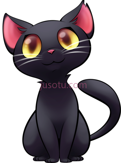 万圣节,halloween black kamran hooman cute cartoon PNG