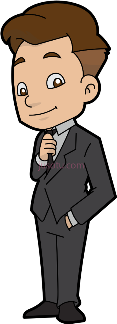 商人,confident businessman PNG