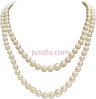 香奈儿项链,pearls single chanel necklace PNG