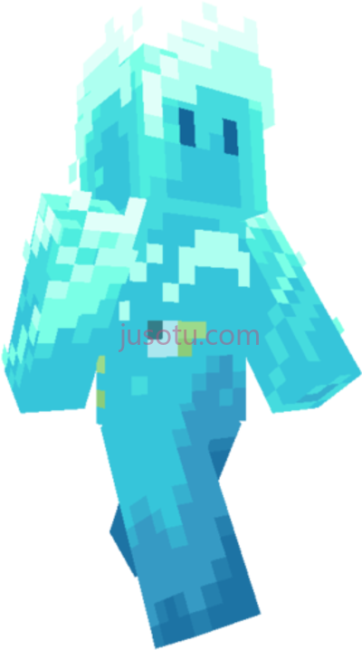 我的世界,living ocean skin PNG