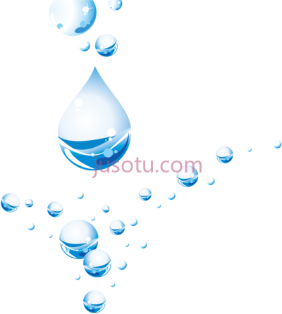 水泡滴落,water bubbles drop PNG