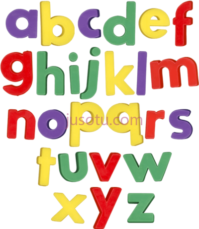 卡通磁铁字母,cartoon magnet font handmadefont fridge letters PNG