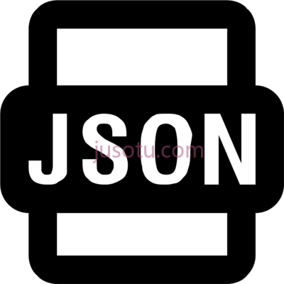 数据交换格式,icons8 json logo PNG