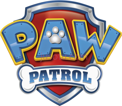汪汪队立大功,paw patrol logo PNG