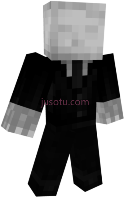 我的世界,slenderman minecraft baby PNG