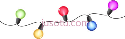 灯串,lights string PNG