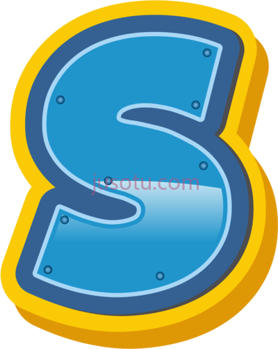 汪汪队立大功,letra patrulha canina ns paw patrol letters font PNG