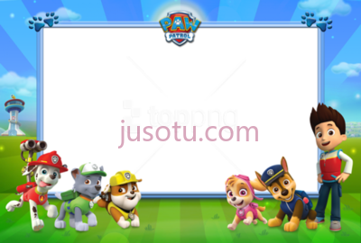 汪汪队立大功,paw patrol kids PNG