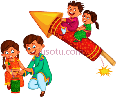 火箭孩子们爆竹,rockets children bursting crackers PNG