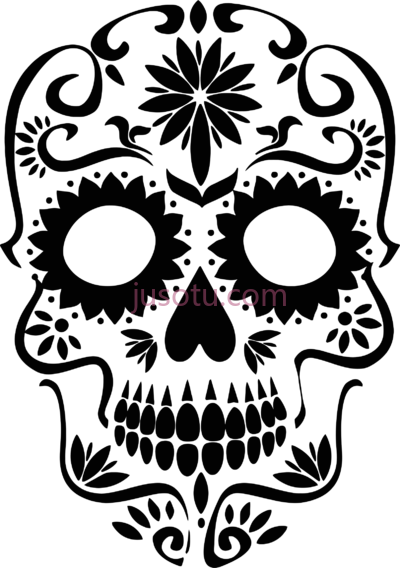 头骨,mexican skull sugar PNG