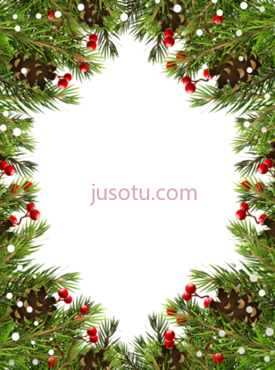 圣诞框架,best christmas frame PNG