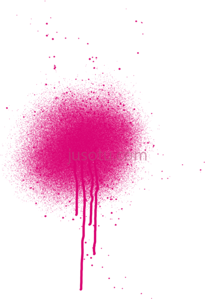 红色喷漆飞溅,spray paint splatter colorful  red PNG