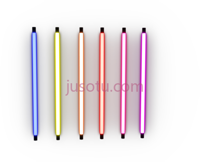 塑料霓虹灯,neon light plastic PNG