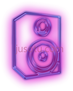 霓虹音乐标志PNG