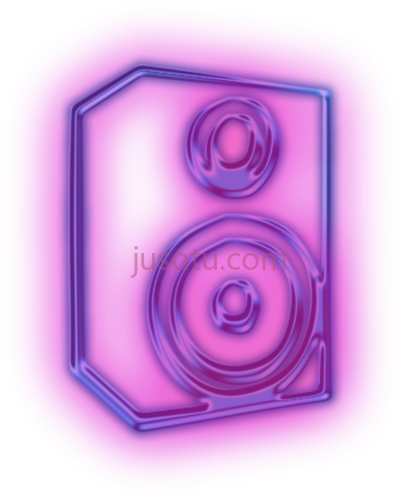 霓虹音乐标志,neon music sign PNG