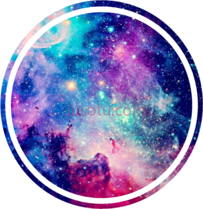 银河系,galaxy space research circle PNG