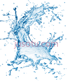 滴下水花, PNG