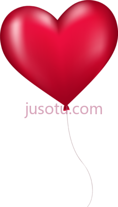 心红气球PNG