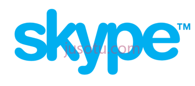 微软即时通讯软件,skype watermark logo PNG