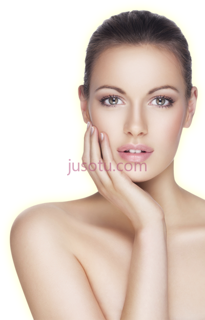 模特面部,model face facial PNG