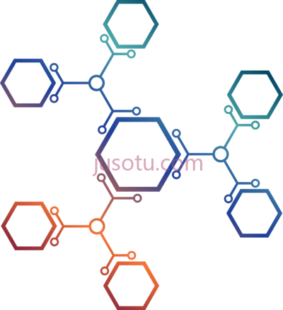 分子结构,euclidean molecule and hexagonal structure PNG