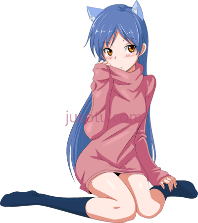 女孩全身坐,anime girls sitting full body PNG