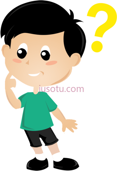 男孩思考,boy thinking PNG