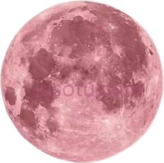粉红色月亮PNG
