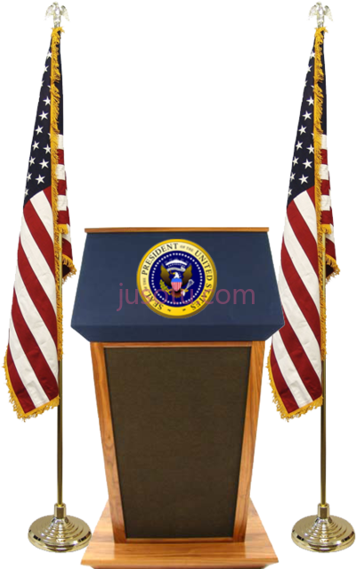 总统讲台,presidential podium PNG