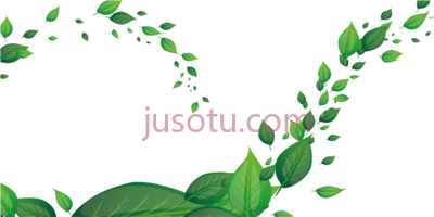绿叶,leaves blo in wind green PNG