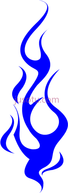 蓝色火焰PNG